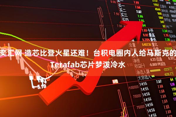 奕汇网 造芯比登火星还难！台积电圈内人给马斯克的Terafab芯片梦泼冷水